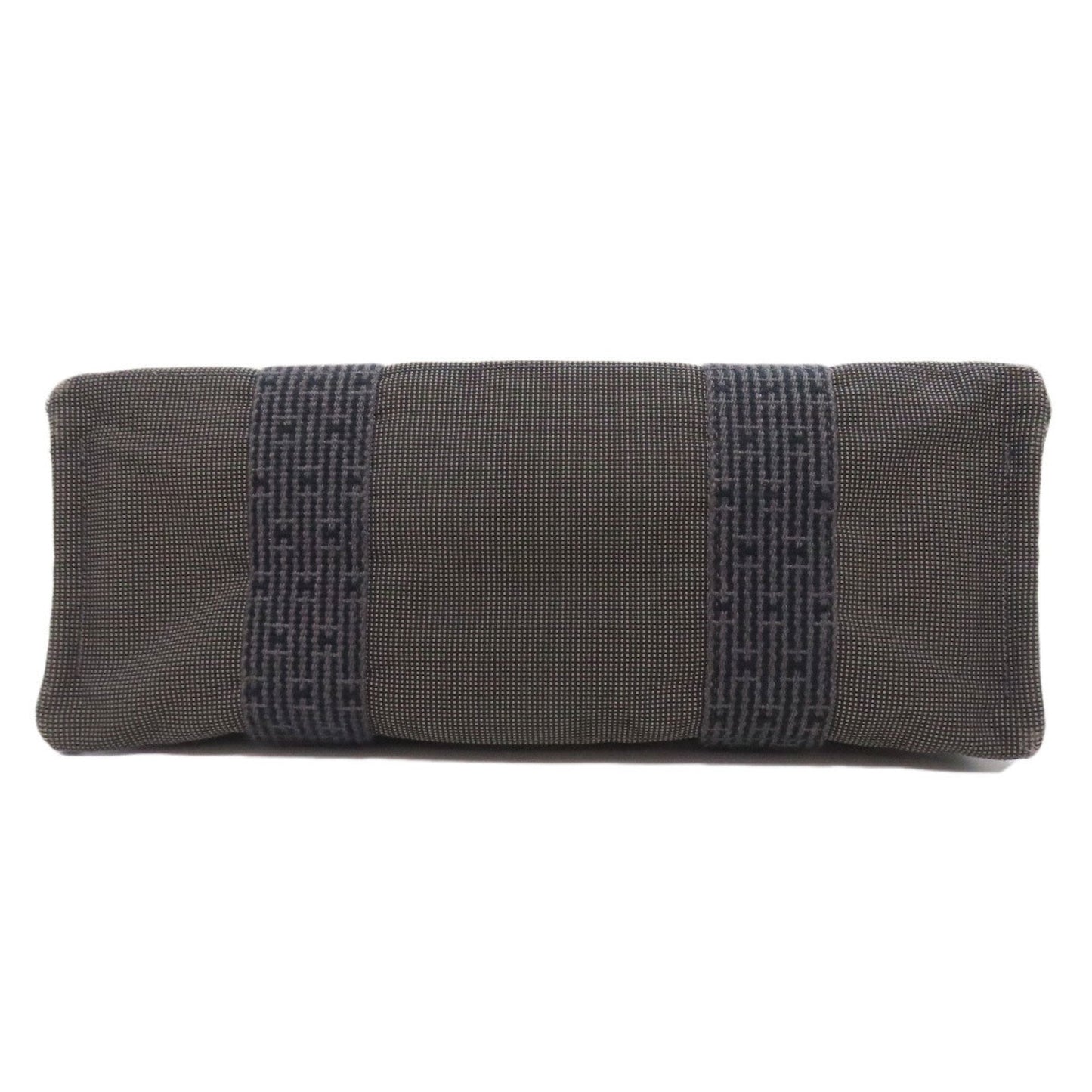 Hermes Gray Canvas Backpack ( )