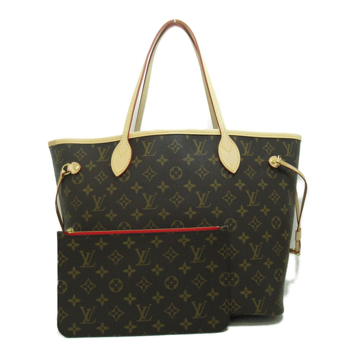 Louis Vuitton Neverfull MM Brown Cerise Monogram PVC coated canvas Tote
