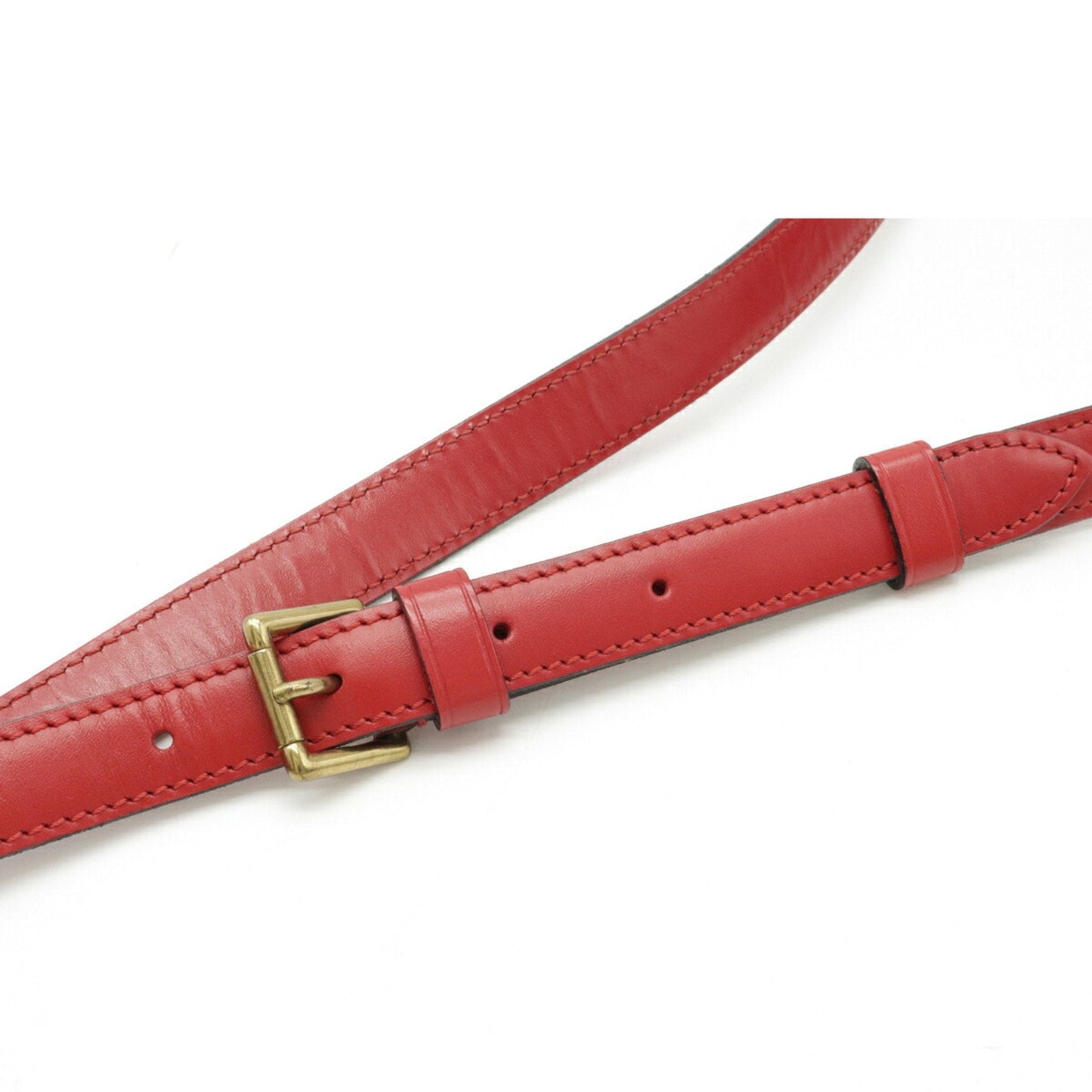 Louis Vuitton Epi Sun Crew Shoulder Bag Leather Castilian Red