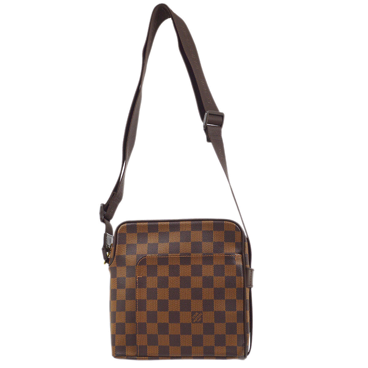 LOUIS VUITTON? 2008 OLAF PM SHOULDER BAG DAMIER