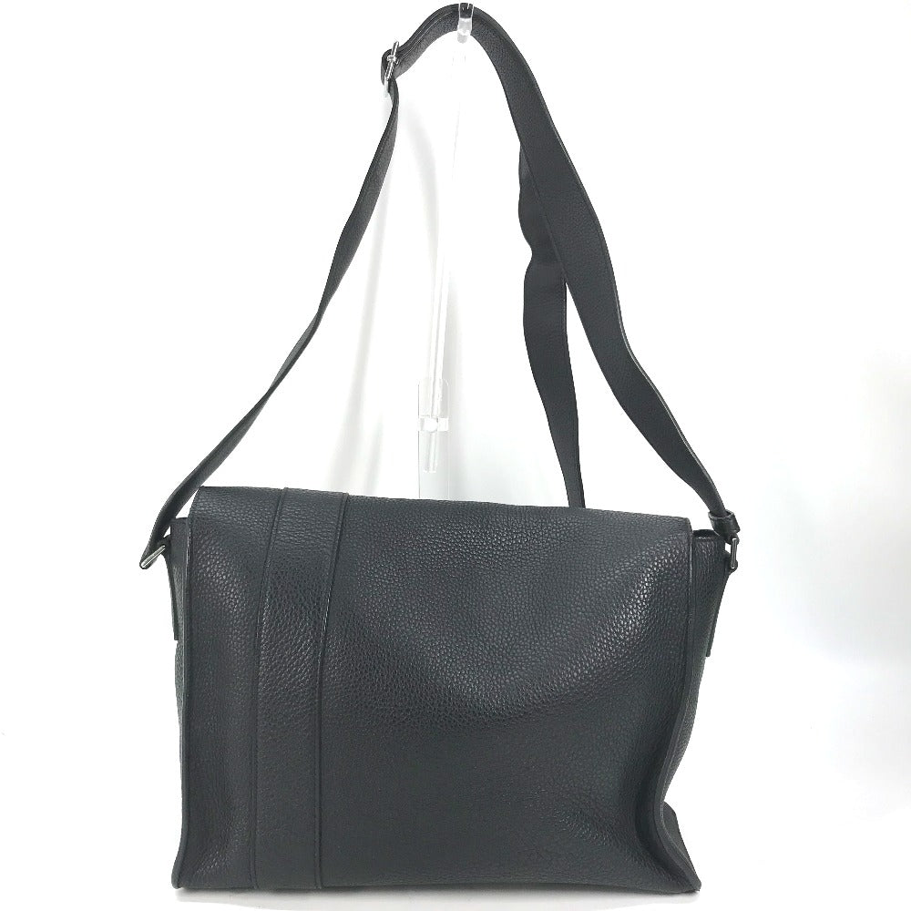 HERMES Shoulder Bag Taurillon Clemence black Crossbody bag Sac Alfred 35