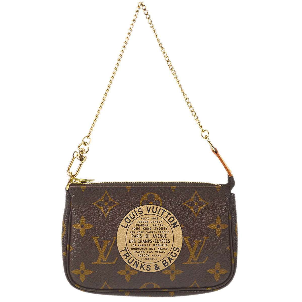 LOUIS VUITTON? 2008 T&B MINI POCHETTE ACCESSOIRES MONOGRAM Clutch