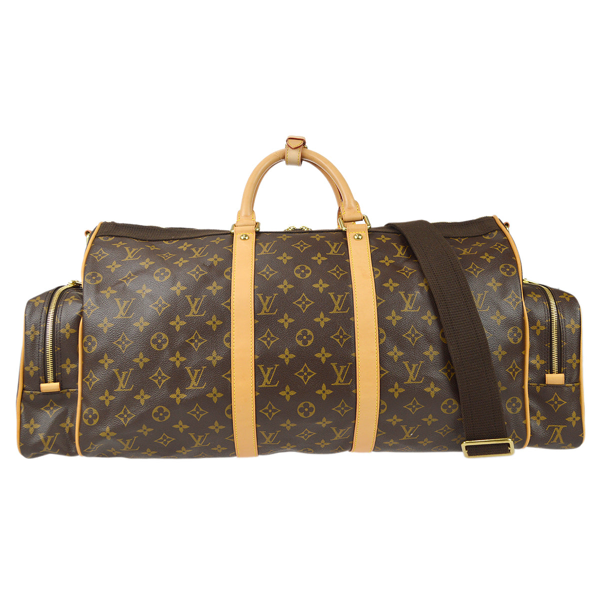 LOUIS VUITTON Sac Gymnastique 2way Duffle Handbag Monogram