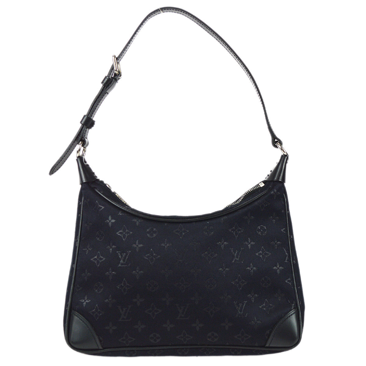 LOUIS VUITTON Little Boulogne Mini Handbag Monogram Satin