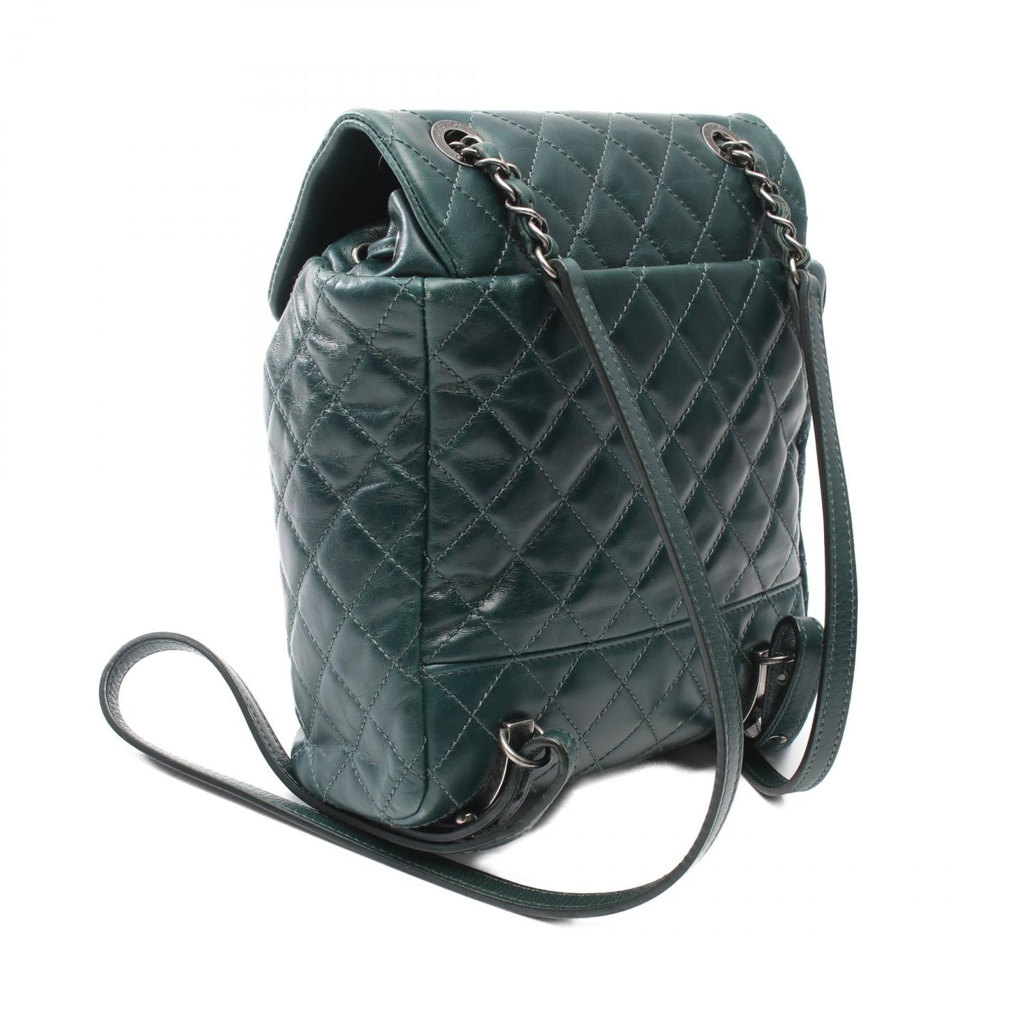 Chanel Matelassé Calf Backpack Classic Flap