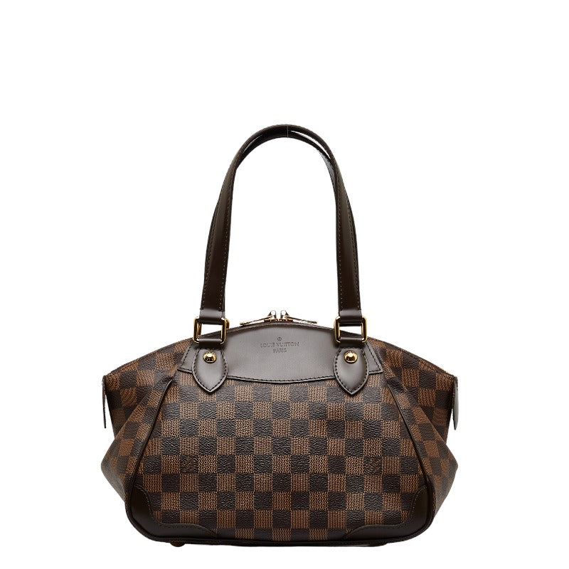 Louis Vuitton Damier Verona PM Handbag Brown