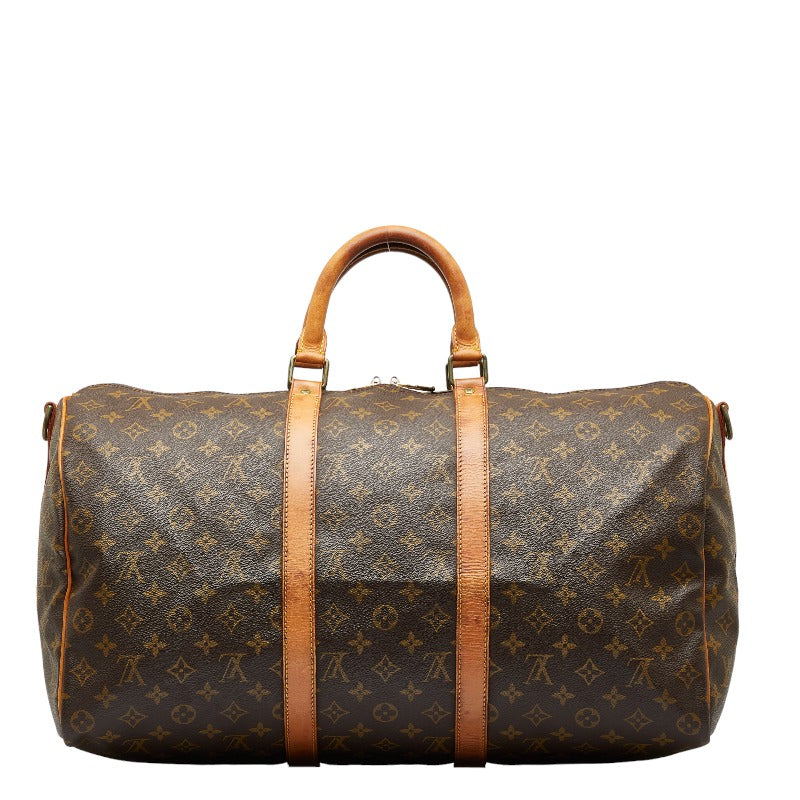 Louis Vuitton Monogram Keepall Bandolière 50 Boston Bag
