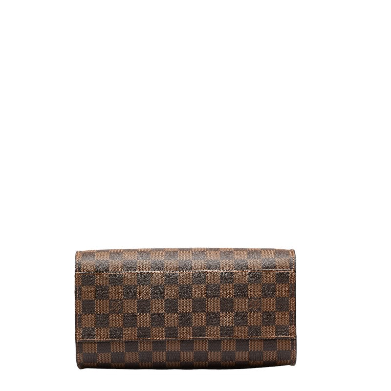 Louis Vuitton Damier Triana Handbag Brown
