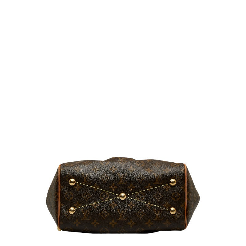 Louis Vuitton Monogram Tivoli PM Handbag Brown