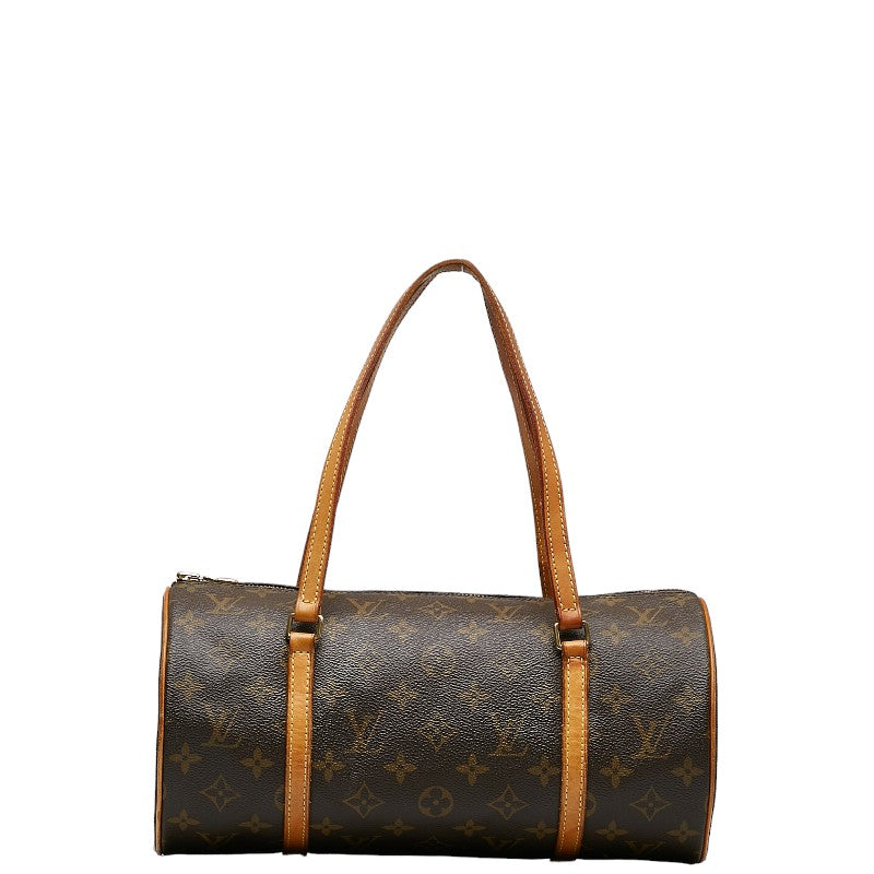Louis Vuitton Monogram Handbag PVC/Leather Brown