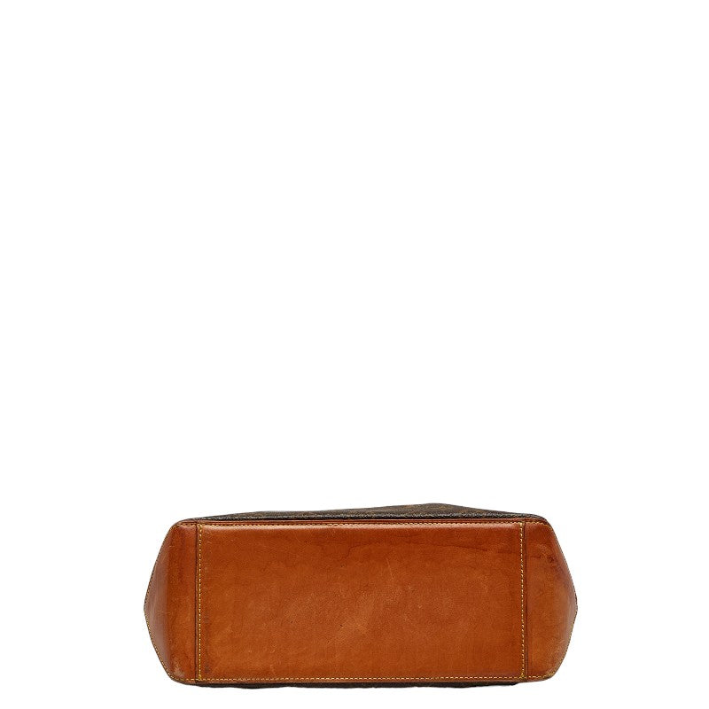 Louis Vuitton Monogram Bag Leather Brown
