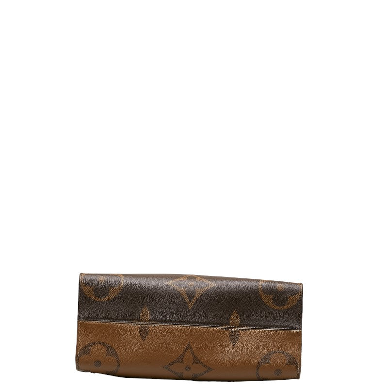 Louis Vuitton Monogram Giant Reverse Handbag PVC Brown