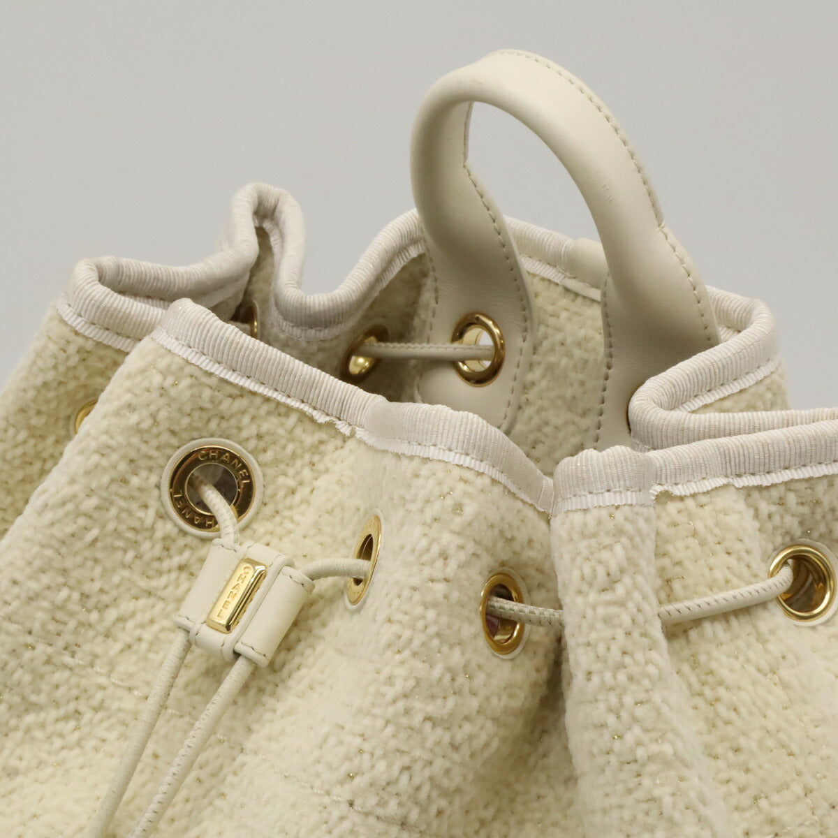 Chanel Deauville Line Velour 2way Backpack