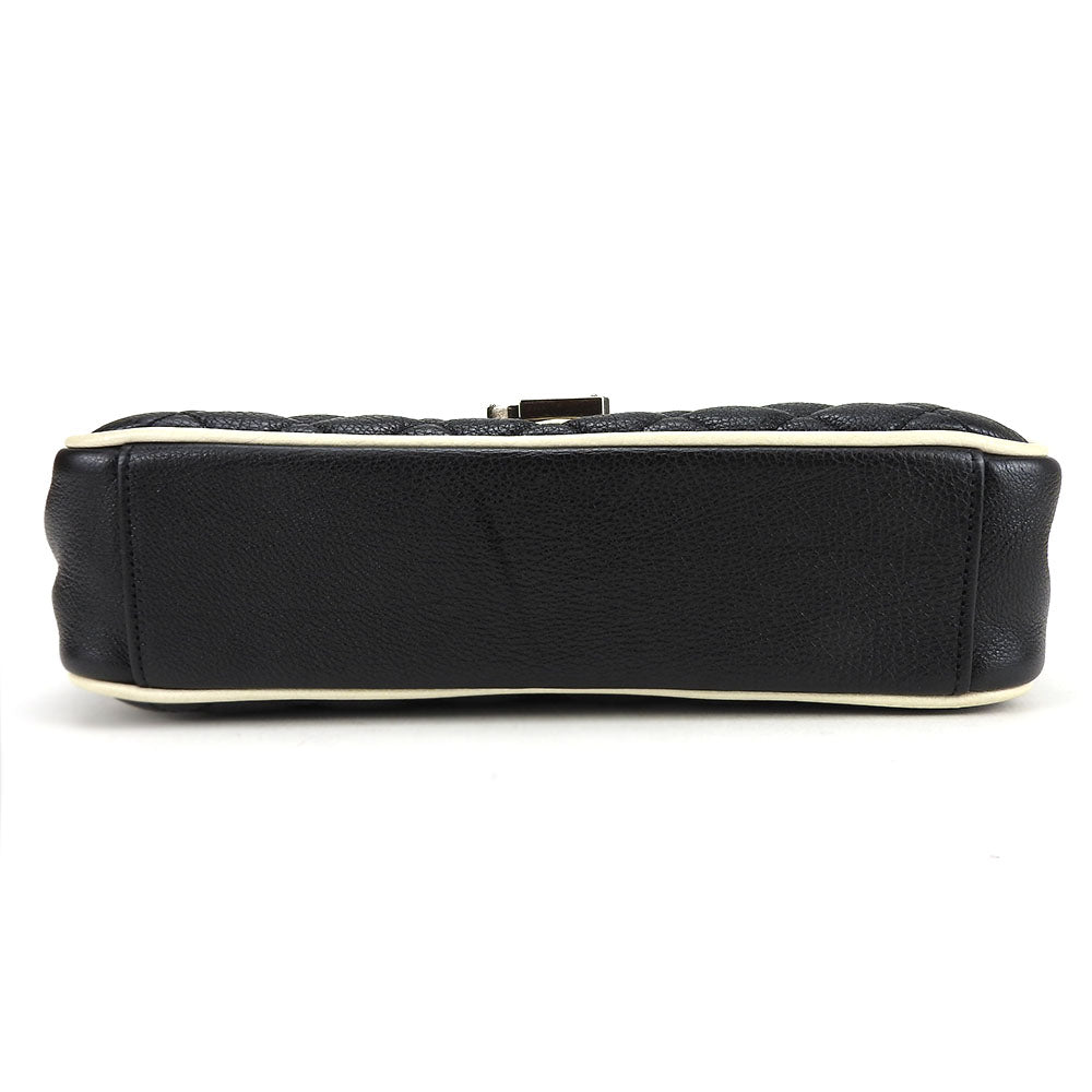 Saint Laurent Envelope Leather Shoulder Bag