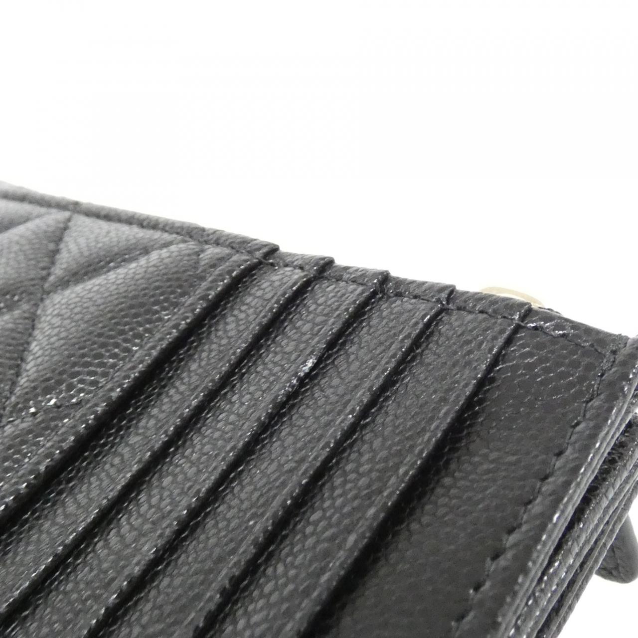 Chanel Timeless Classic Caviar Card Case Handbag
