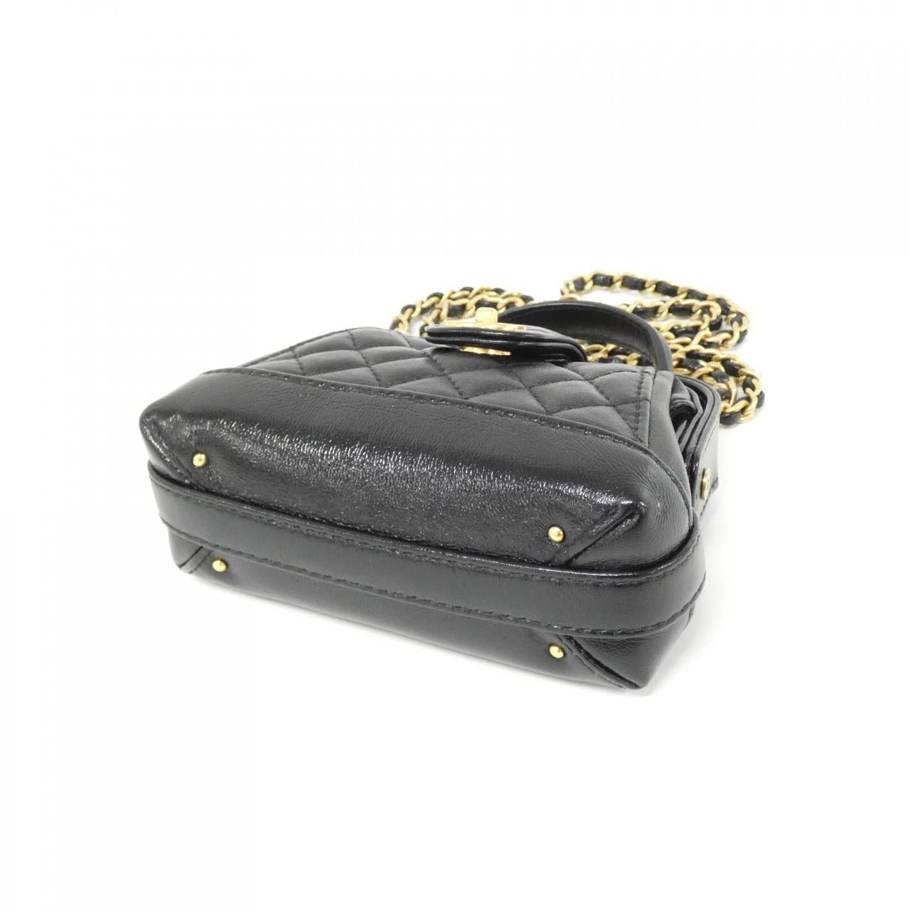 Chanel Lambskin Chain Clutch