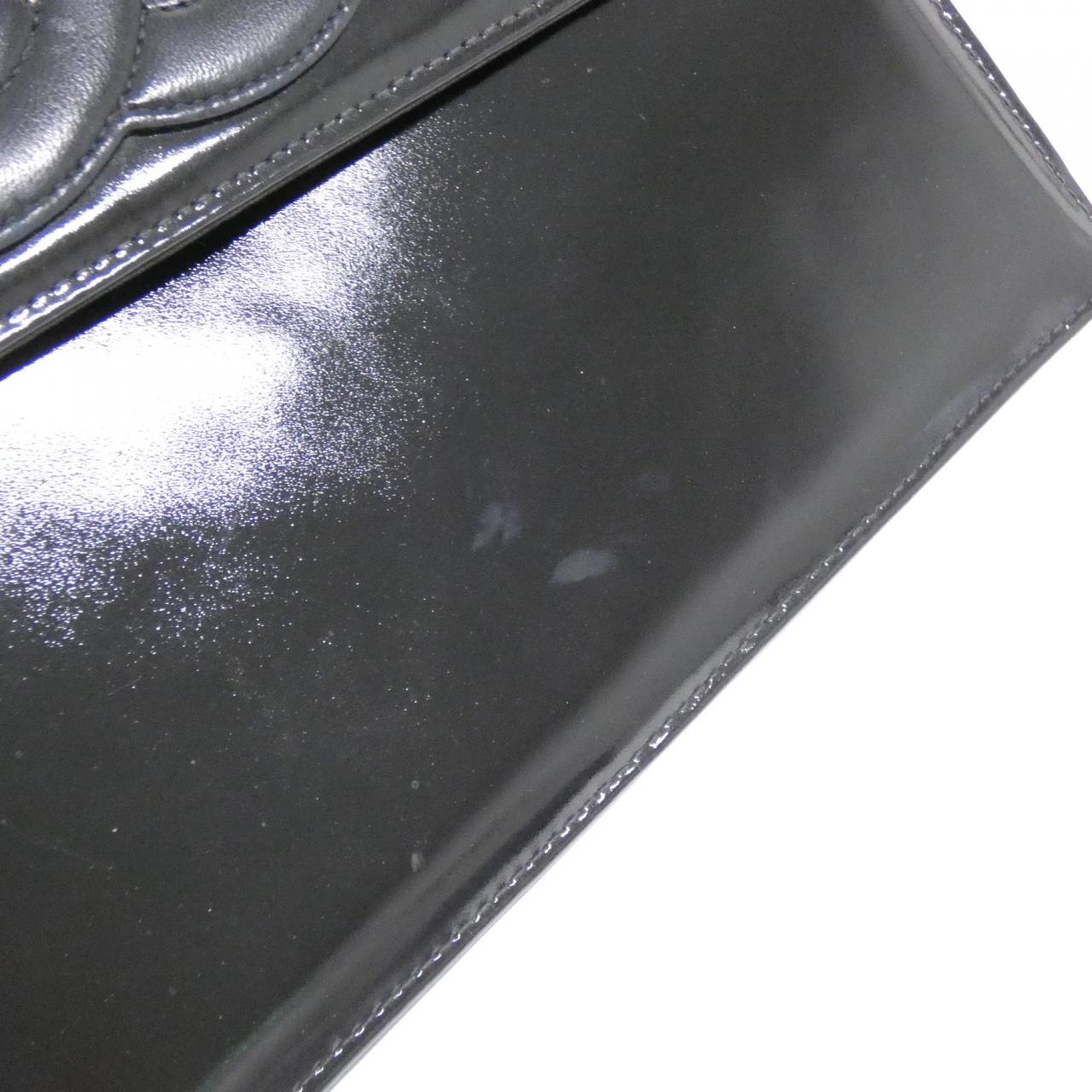 Chanel Enamel Lambskin Shoulder Bag