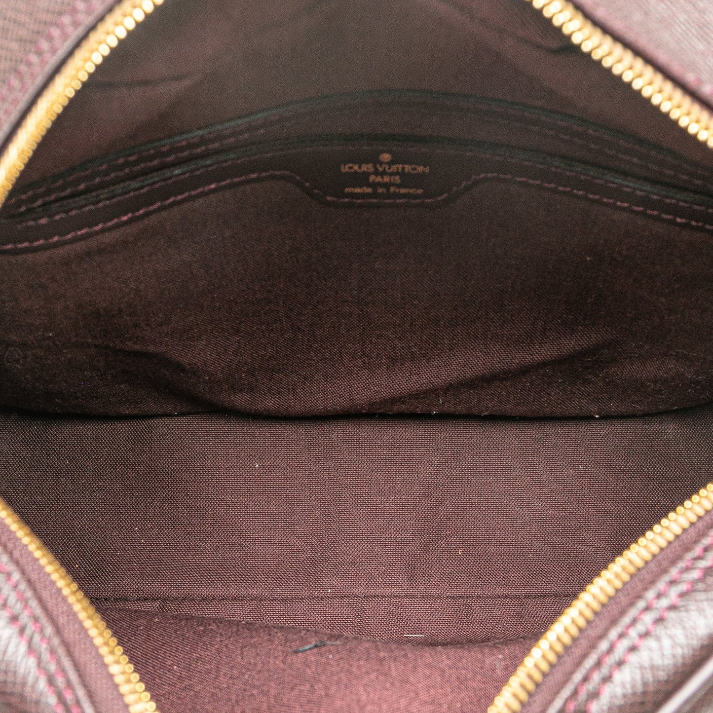 Red Louis Vuitton Taiga Reporter PM Crossbody Bag