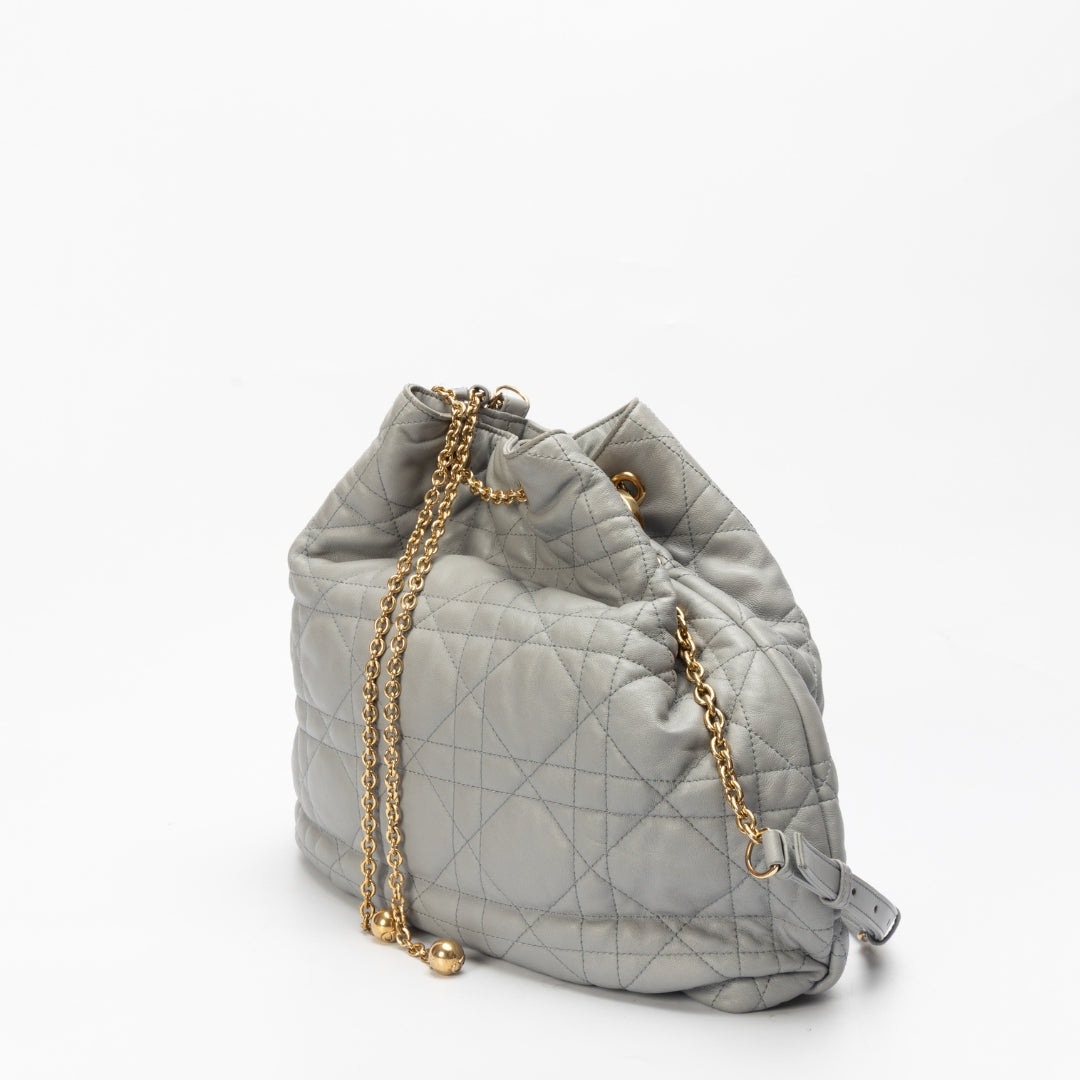Dior Lou Quilted Chain Handbag