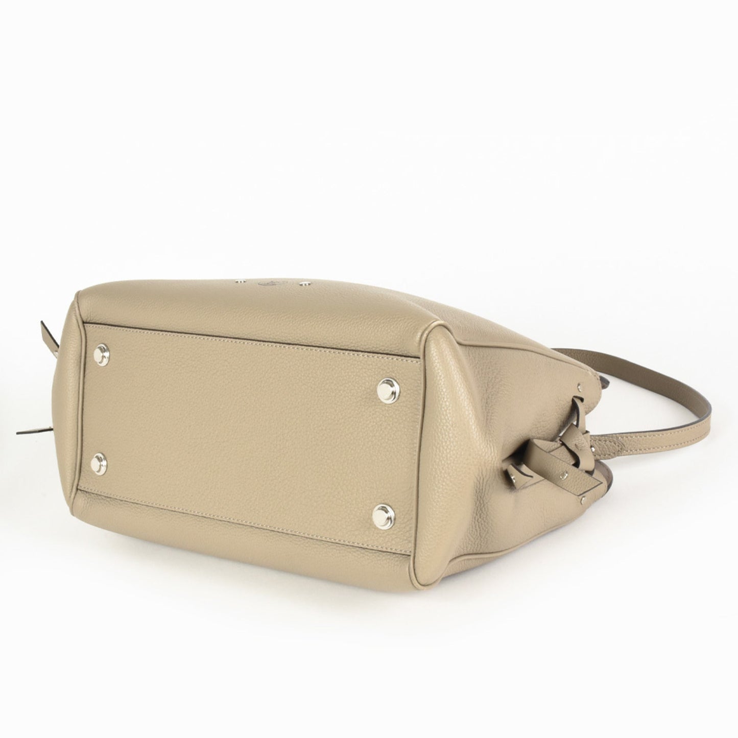 Louis Vuitton ish Tourterelle Leather Handbag