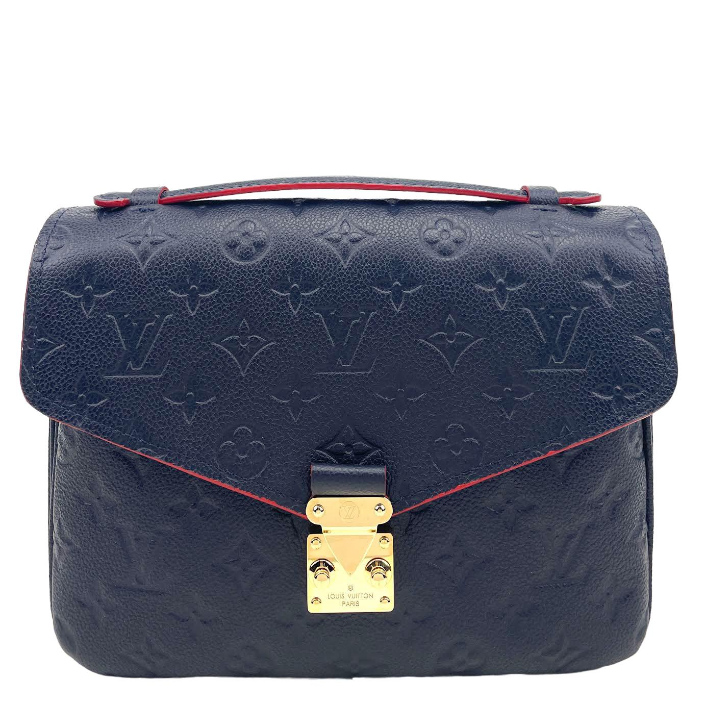 LOUIS VUITTON Monogram Empreinte Pochette Métis Clutch