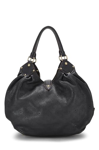 Louis Vuitton, Black Monogram Mahina Large, Black