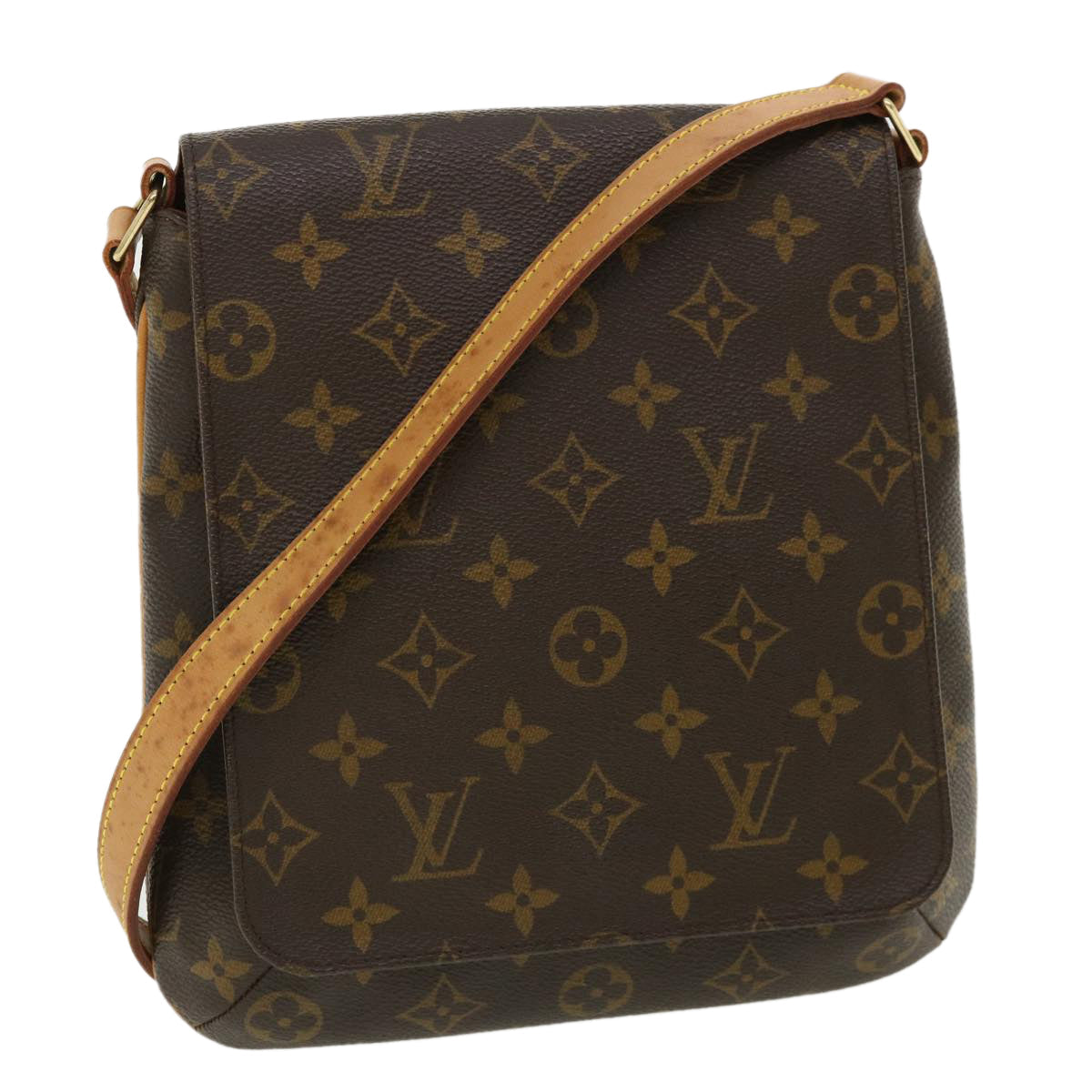 LOUIS VUITTON Monogram Mtte Salsa Short Shoulder Bag LV Auth