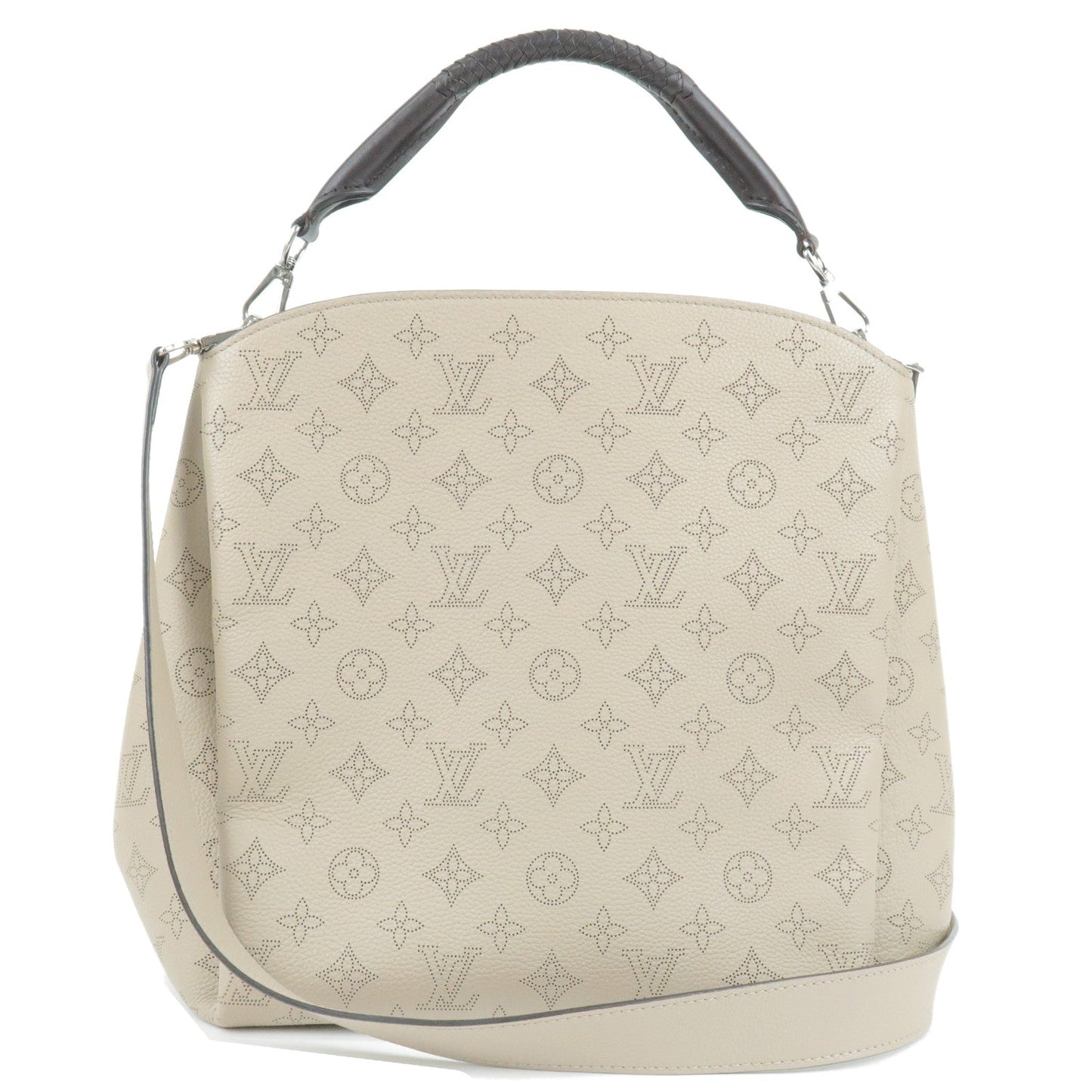 Louis Vuitton Monogram Mahina Babylone PM 2Way Bag Galet