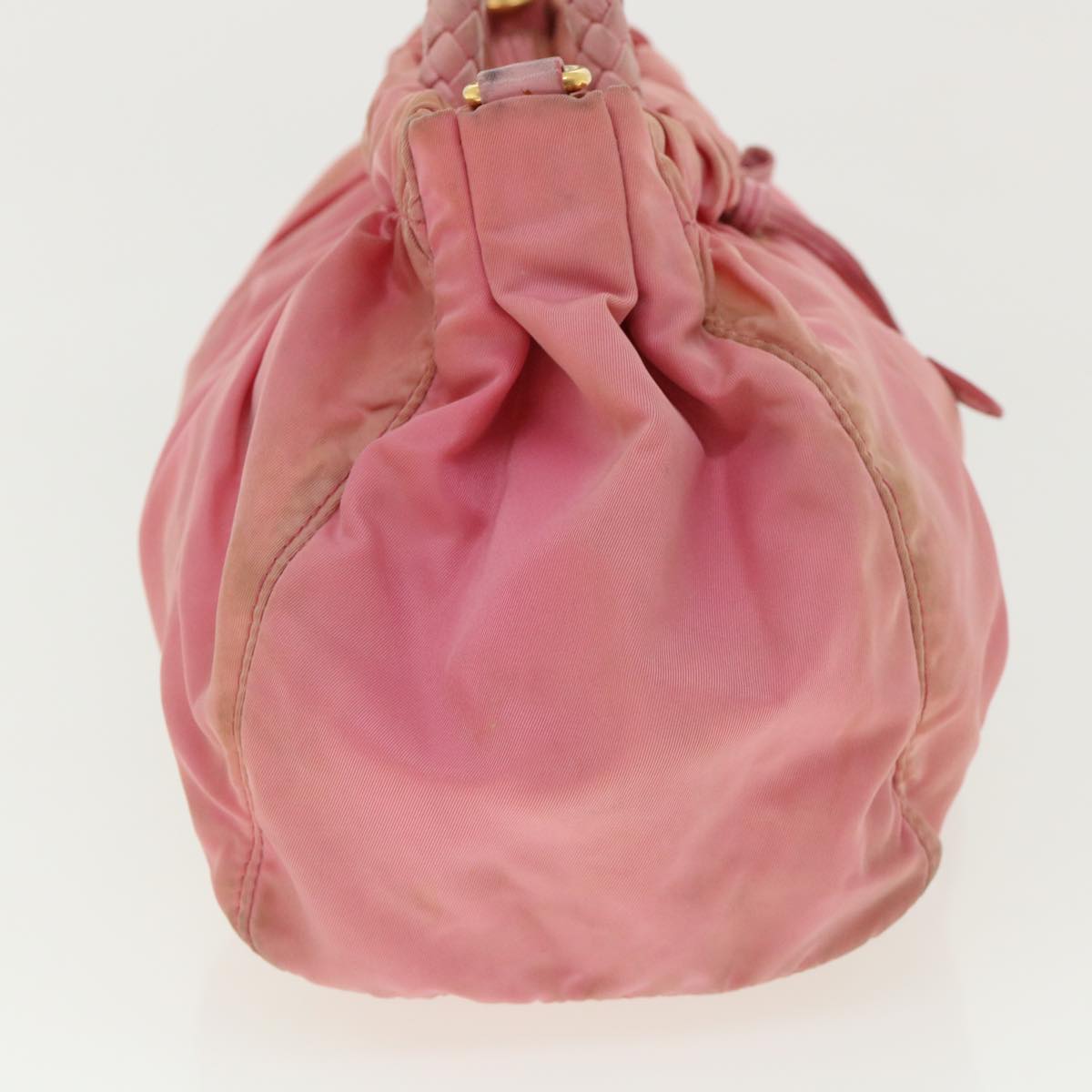 Prada Hand Bag Nylon 2way Pink
