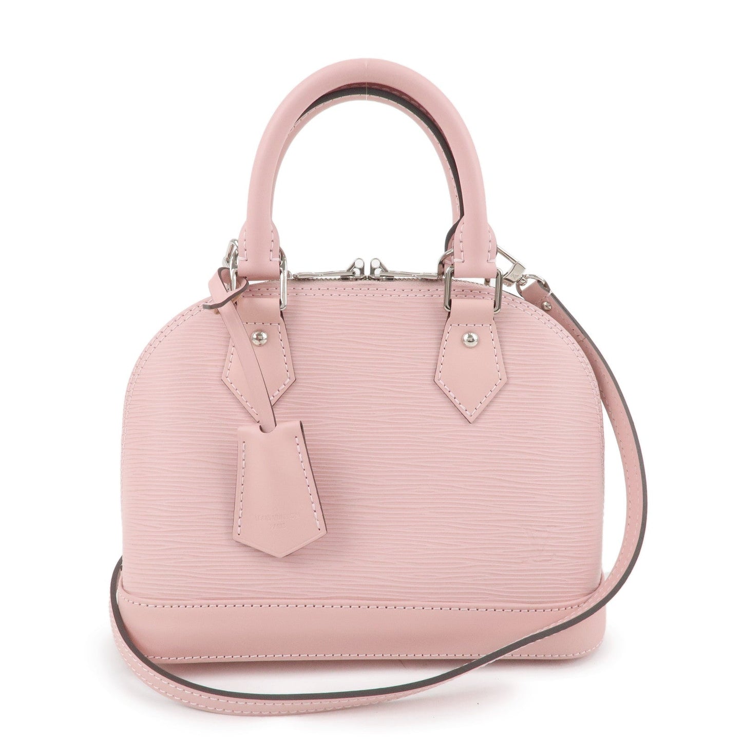 Louis Vuitton Epi Alma BB 2Way Hand Bag Rose Ballerine