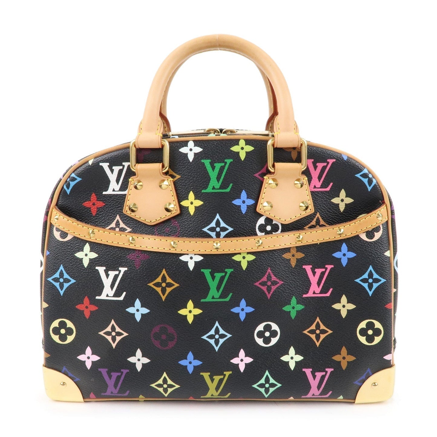 Louis Vuitton Monogram Multi Color Trouville Hand Bag