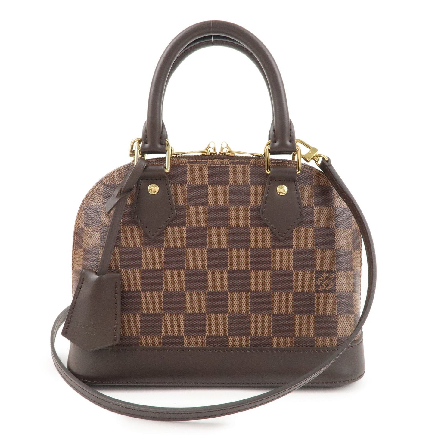 Louis Vuitton Damier Alma BB 2Way Shoulder Bag Hand Bag