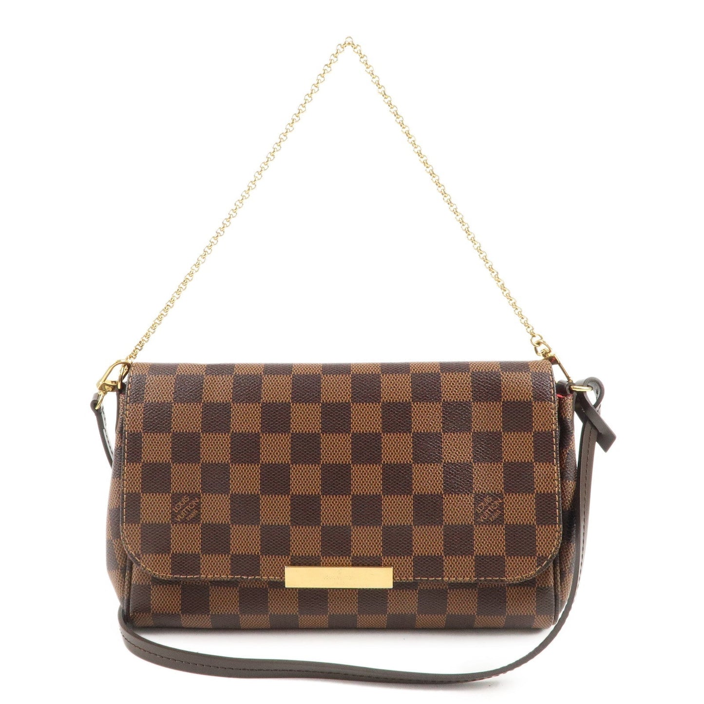 Louis Vuitton Damier Ebene Favorite MM 2Way Shoulder Bag