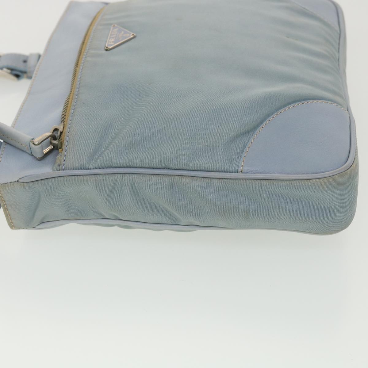 Prada Shoulder Bag Nylon Light Blue