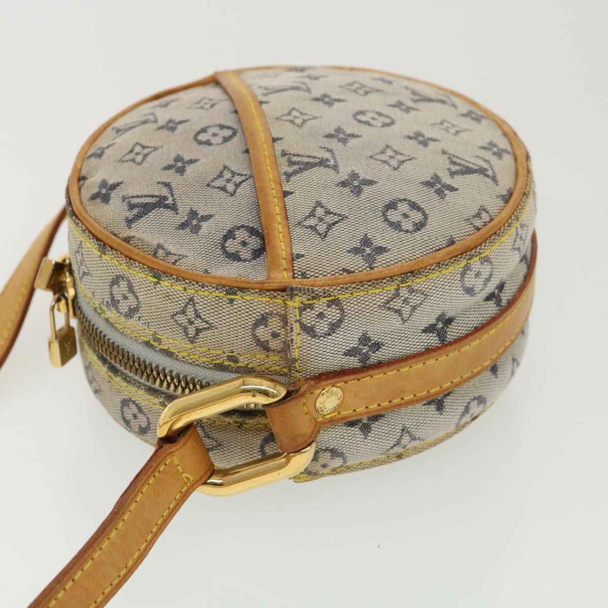 LOUIS VUITTON Monogram Mini Jeanne PM Shoulder Bag Blue M92001 LV 39117