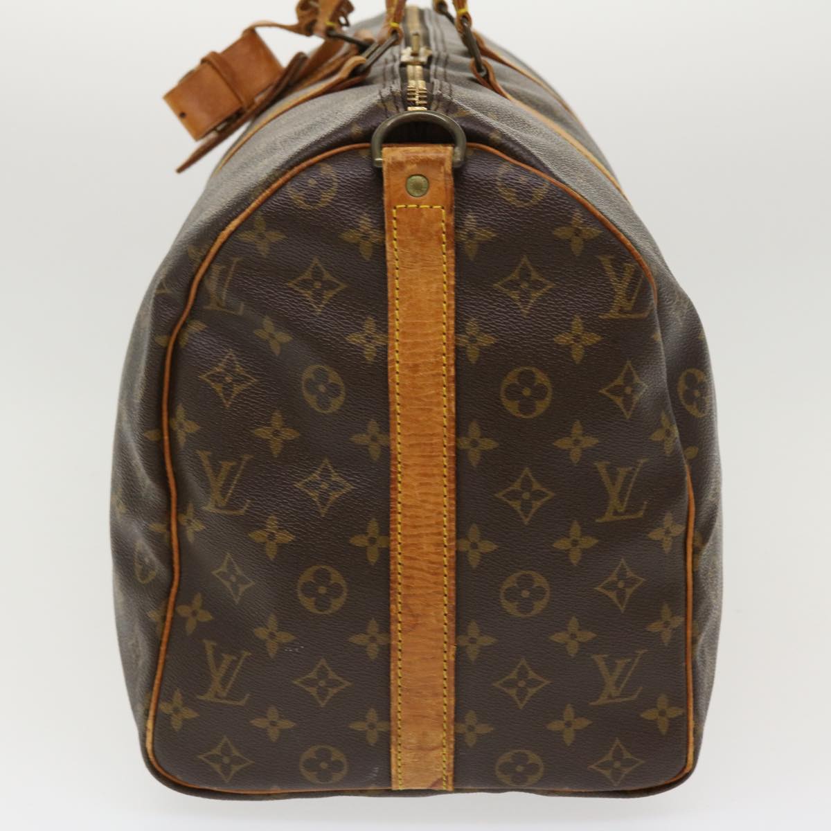 LOUIS VUITTON Monogram Keepall Bandouliere 50 Boston Bag M41416 LV 39684