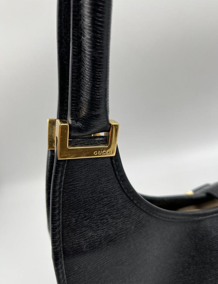 Gucci Nylon Leather Shoulder Bag