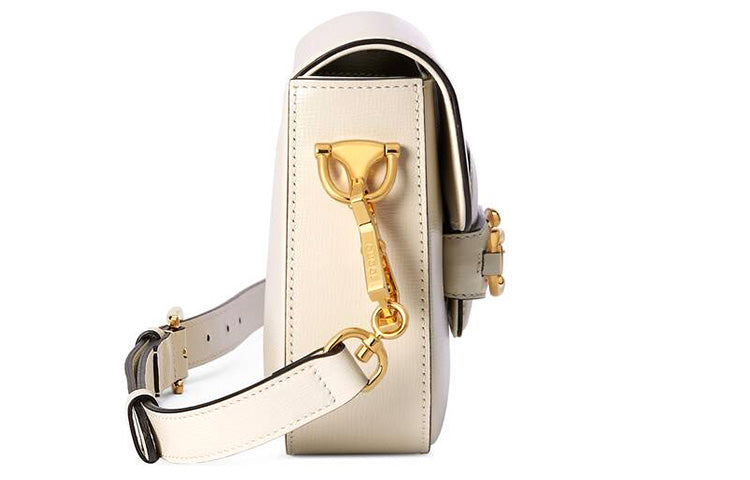 Gucci Saddle Leather Mini Shoulder Bag