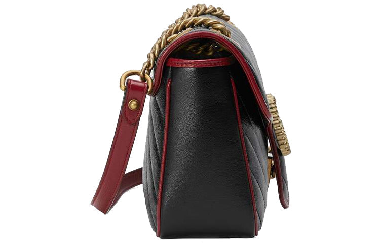 Gucci Chain Leather Shoulder Bag