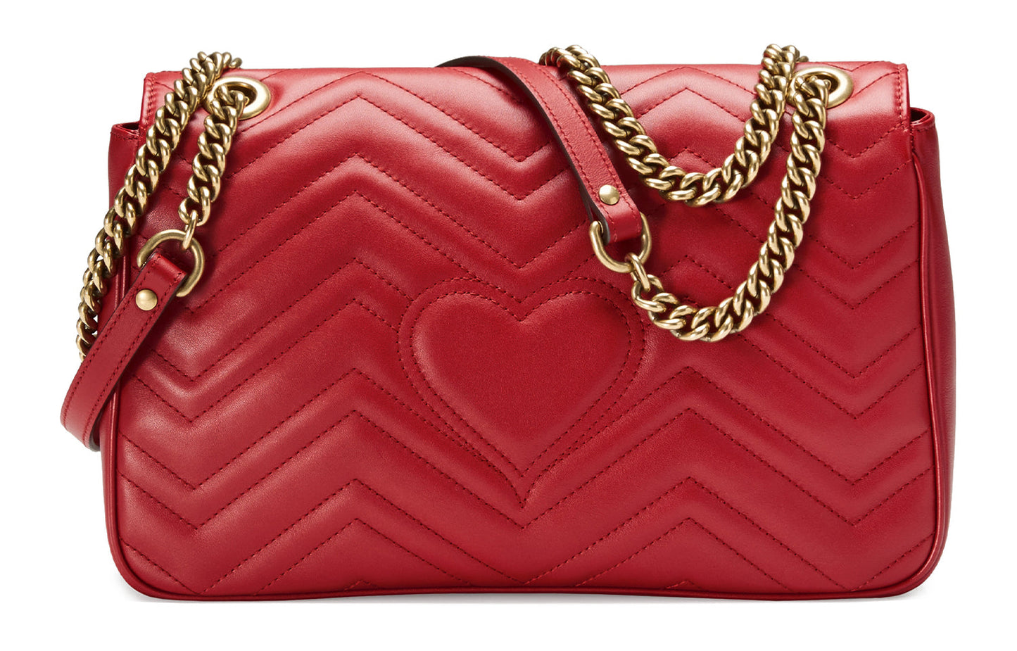 Gucci Chain Leather Shoulder Bag