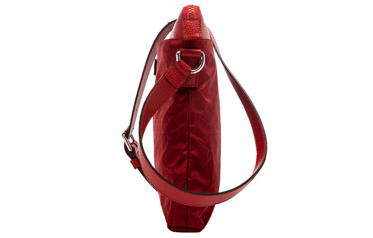 Gucci Nylon Leather Shoulder Bag