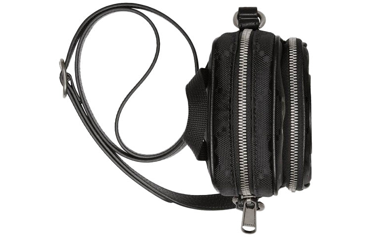 Gucci Nylon Leather Mini Shoulder Bag