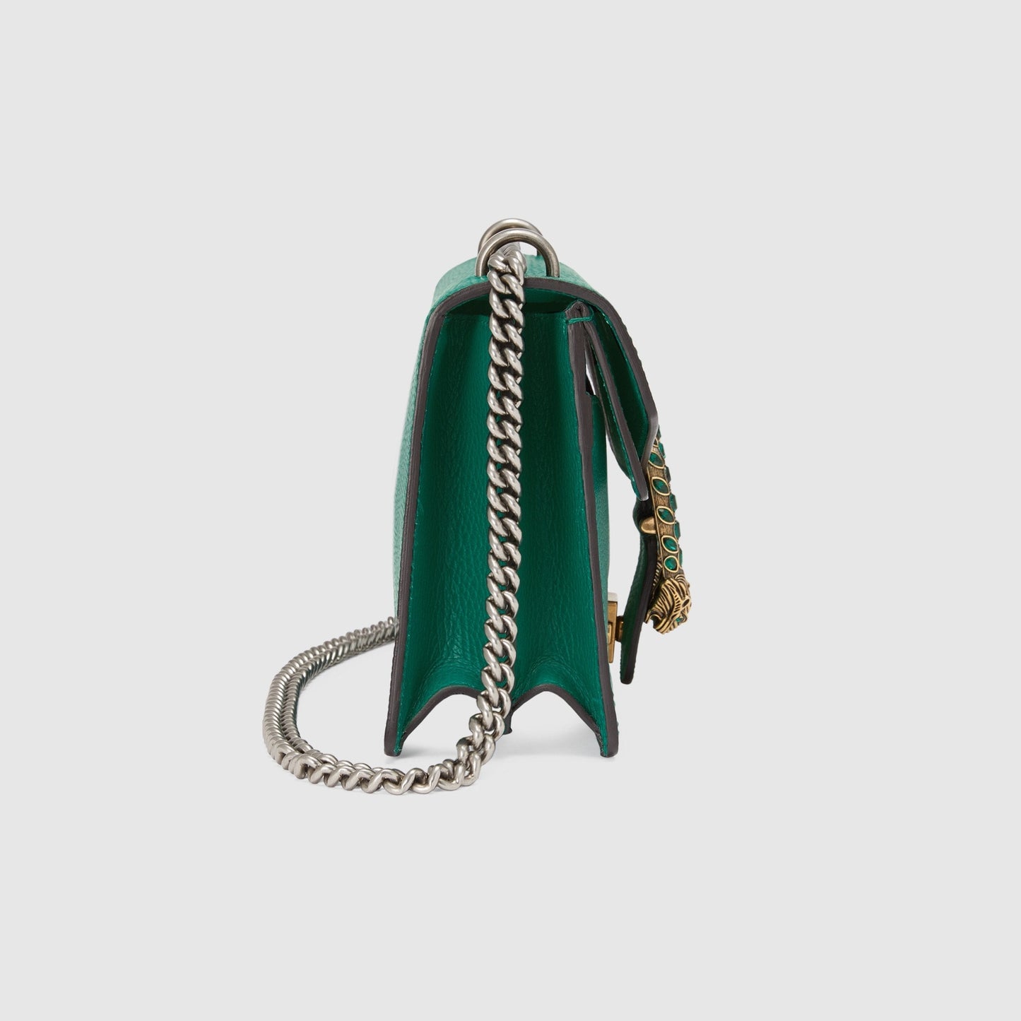 Gucci Monogram Chain Leather Crossbody