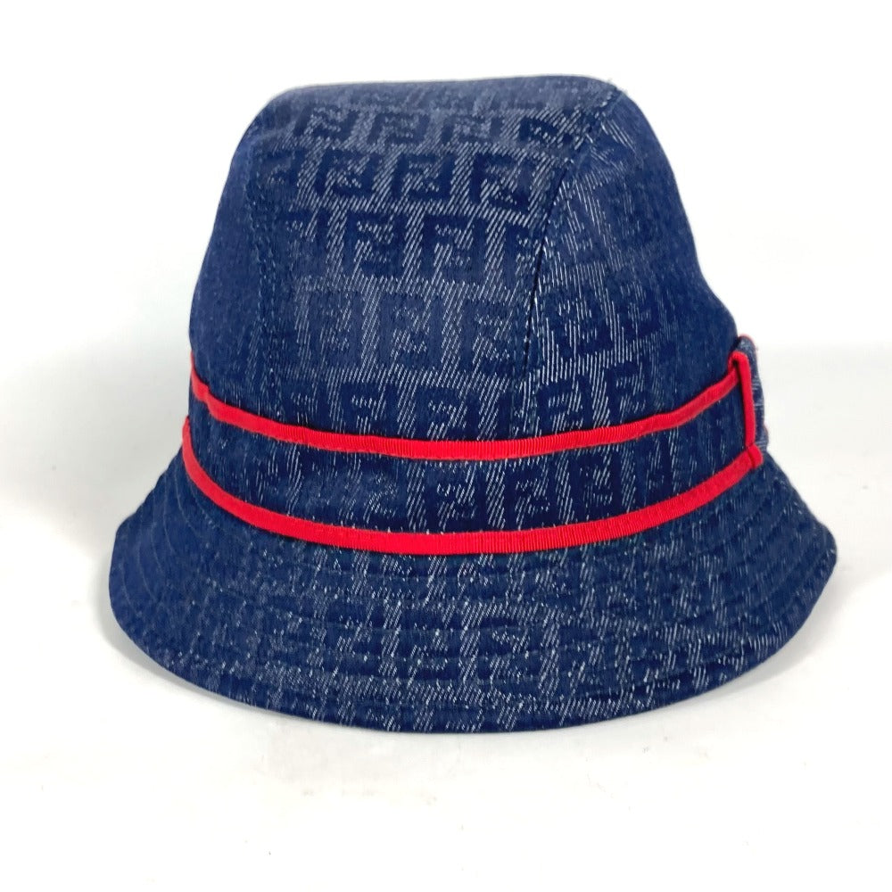 FENDI hat Polyester, Cotton blue Zucca