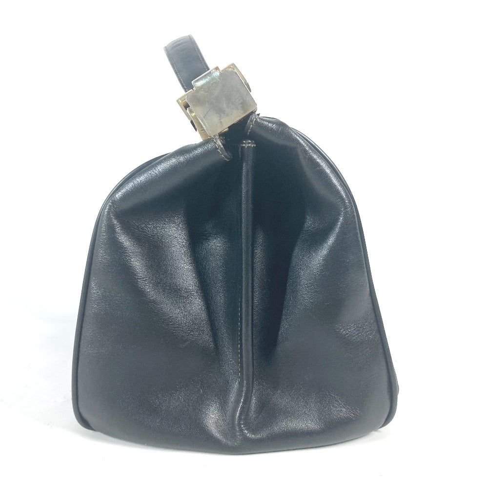 FENDI Handbag Leather / PVC black Doctor Bag Pecan Women