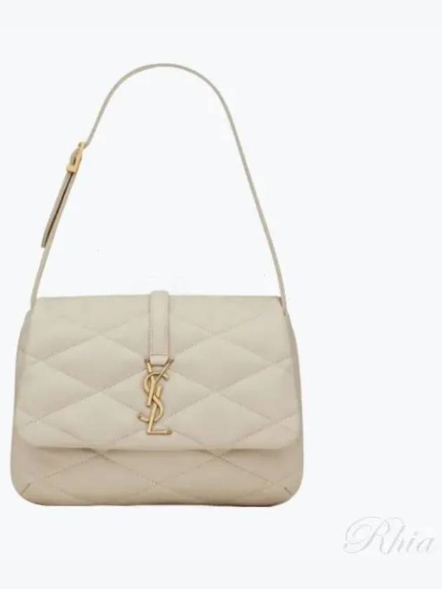 Luxury Saint Laurent Trending 2026 LE 57 Quilted Lambskin Hobo Shoulder Bag Antique Vintage