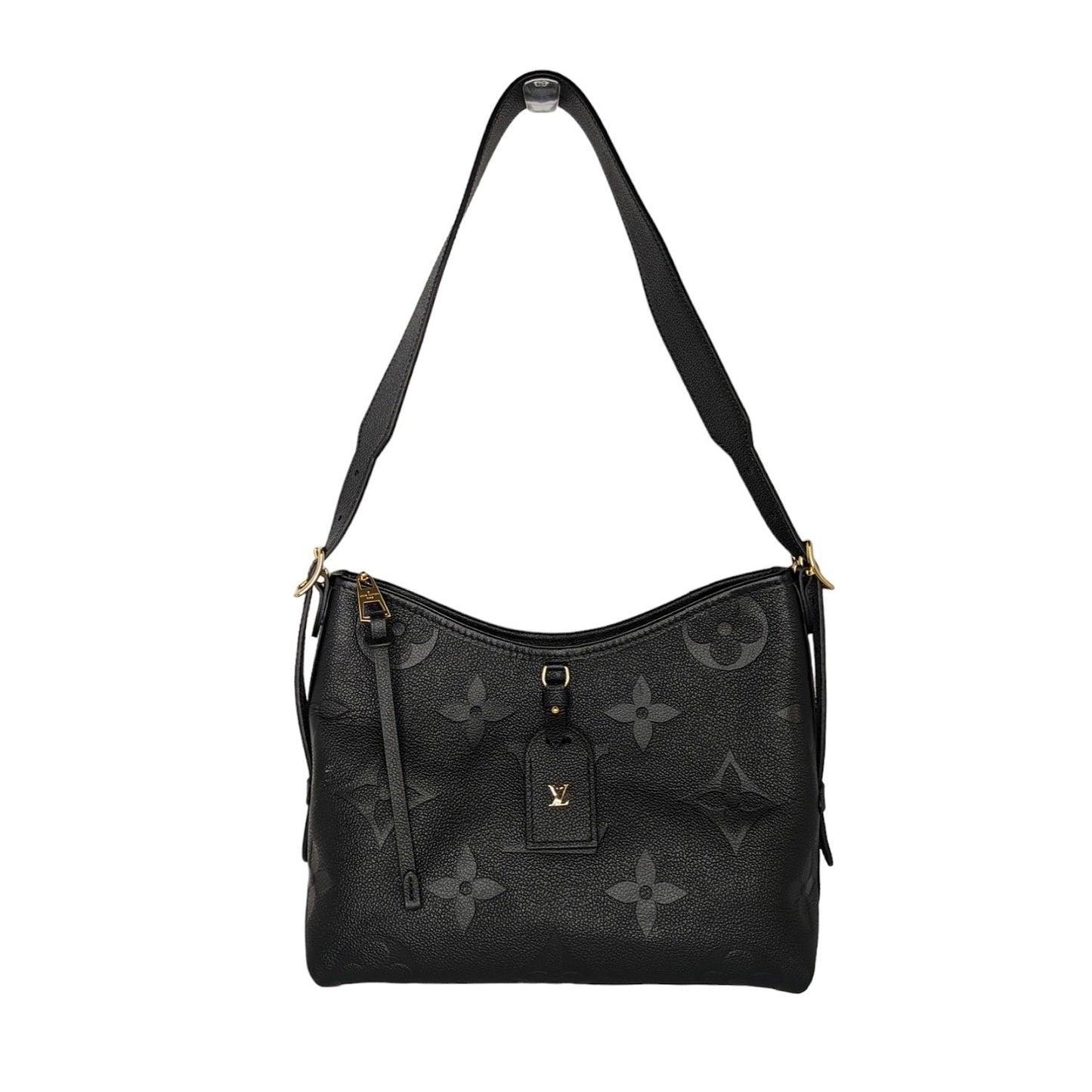 Louis Vuitton Monogram Empreinte Leather CarryAll PM Hobo Shoulder Bag