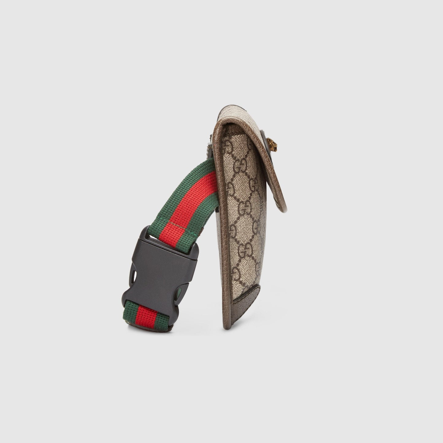 Gucci Monogram Nylon Leather Canvas Crossbody