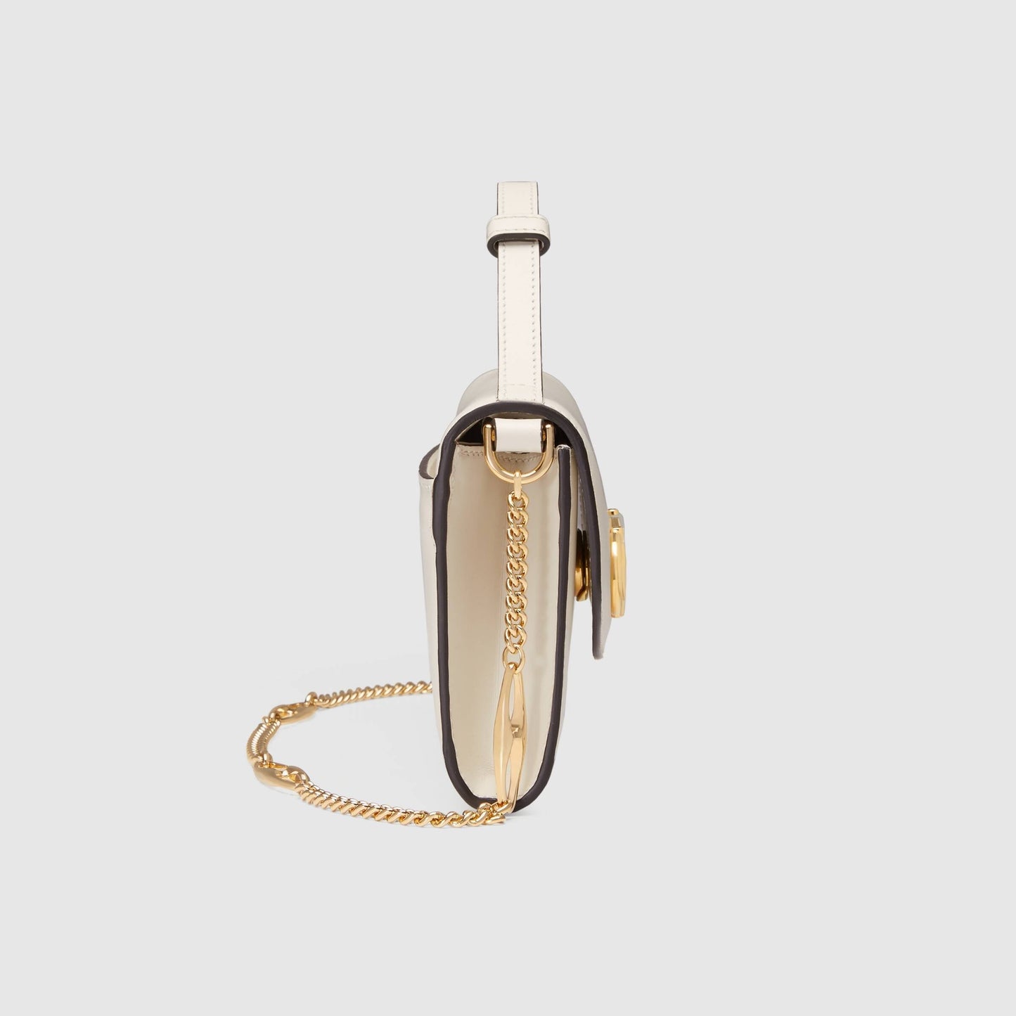 Gucci Monogram Chain Leather Crossbody