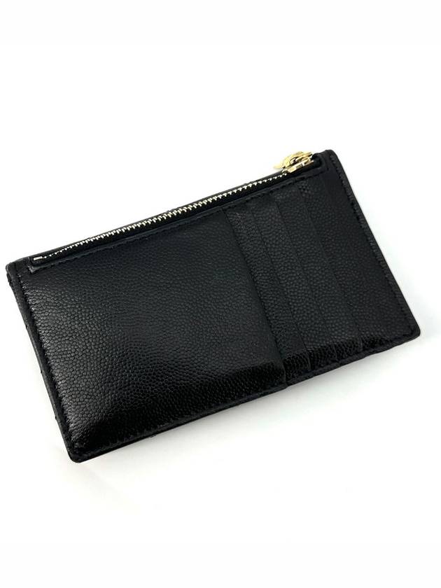 Luxury Saint Laurent Trending 2026 Envelope zipper card wallet